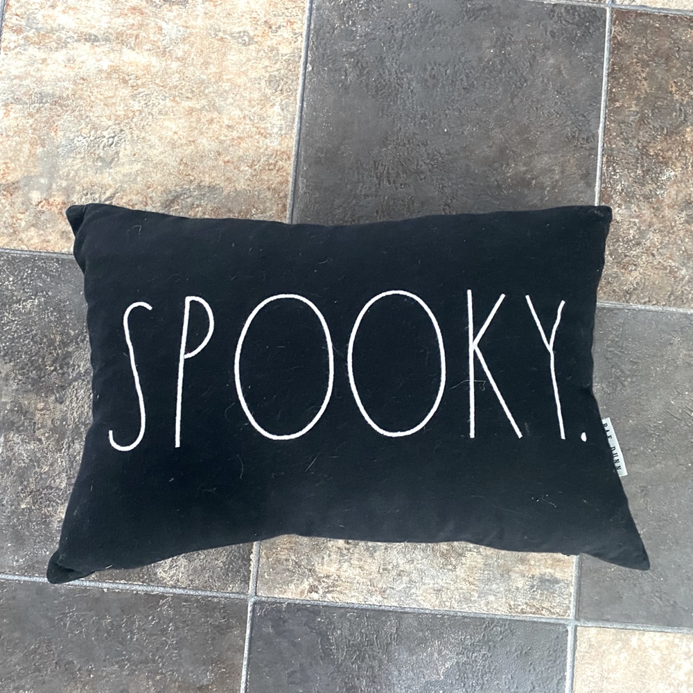 Rae Dunn Spooky Pillow
